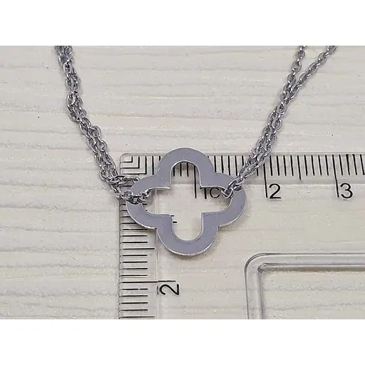 Серебряный браслет Qvaliz Клевер. 90501384 - фото 2