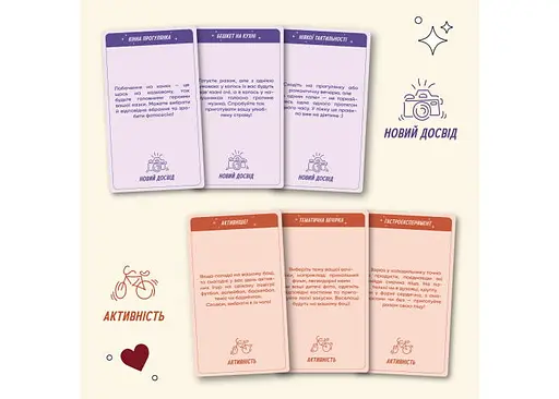 Настольная игра Оrner 100 невероятных свиданий (укр.) (orner-2865) - фото 4