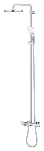 Душова система настінного монтажу з термостатом для ванни Grohe Tempesta System 250 26672001, Хром - фото 3