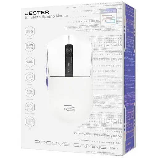 Миша Proove Gaming Jester 8K White (WMJS00022002) - фото 4
