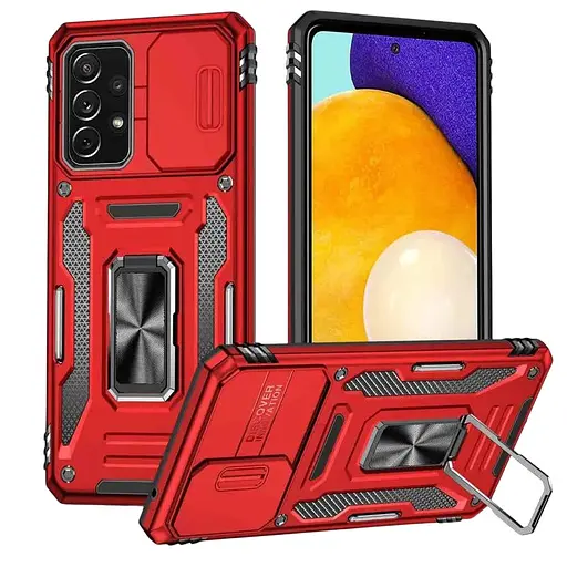 Ударостійкий чохол Camshield Army Ring для Samsung Galaxy A33 5G Червоний / Red