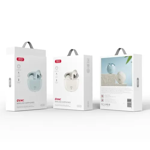 Навушники бездротові XO G16 bluetooth headset білі - фото 6