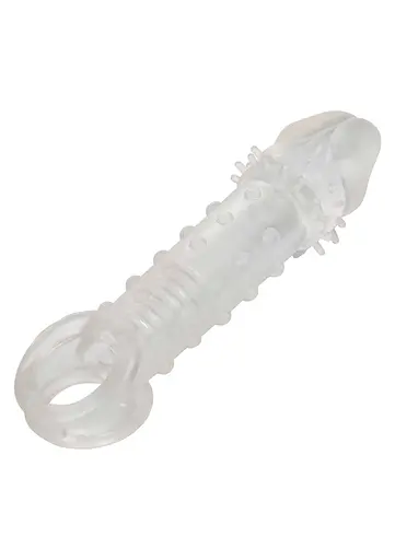 Насадка на пенис CalExotic Novelties Transparent Ultimate Extender 16 см прозрачная - фото 3