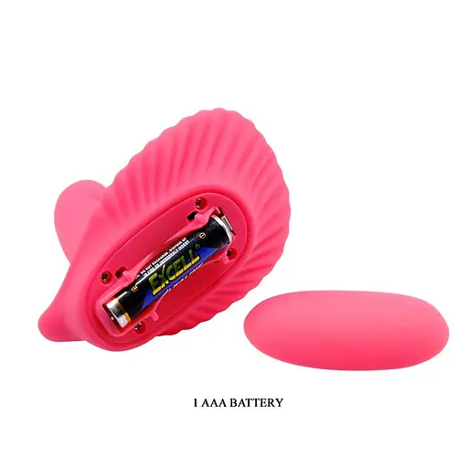 Вібратор Pretty Love Fancy Clamshell 10.4 см рожевий - фото 5