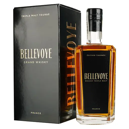 Віскі Bellevoye Black 43% 0.7 в подарунковій упаковці