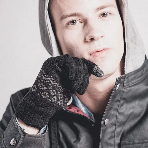 Перчатки для сенсорных экранов Friend Only 160/80 3040017 черные - фото 6