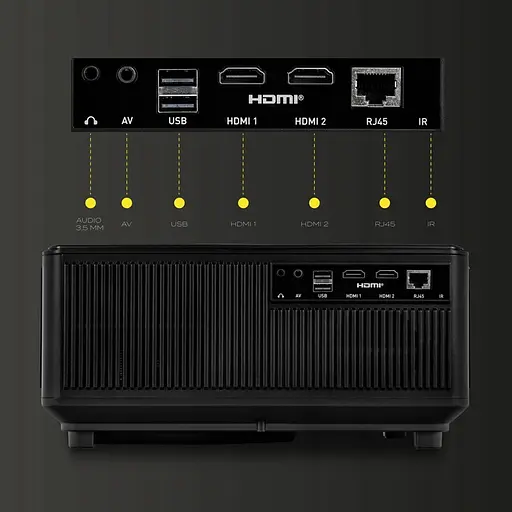 Проектор Overmax Multipic 6.1 smart Wi-Fi FullHD 4K Android 7000 лм - фото 7