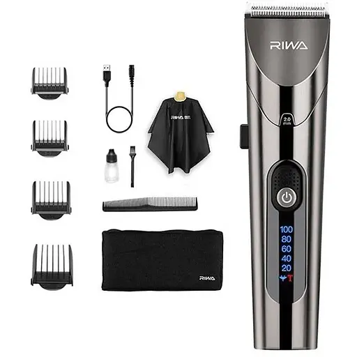 Машинка для стрижки волосся Xiaomi Riwa (RE-6305) Silver - фото 2