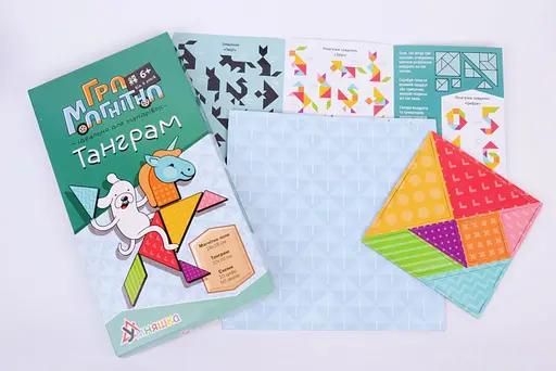 Детская магнитная игра "Танграм" 1487 от 6 лет - фото 3