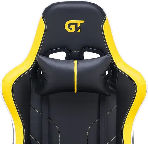 Геймерское кресло GT Racer черное с желтым (X-2528 Black/Yellow) - фото 10