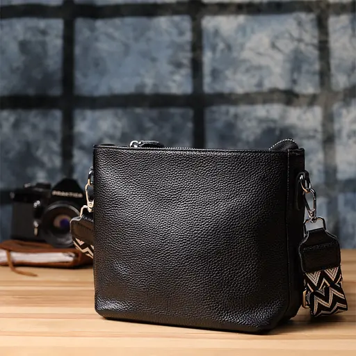 Женская сумка Vintage на плечо из качественной натуральной кожи 22х17.5х7.5 см sum0027516 - фото 9