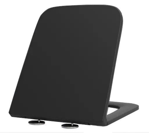 Сиденье для унитаза Mixxus Premium Seat Cover Quadro-Diverse-2001 Black с микролифтом 448х35 MP6614, Черный матовый - фото 2