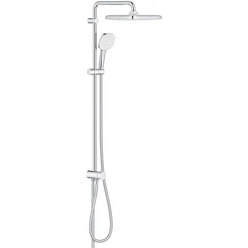 Душева система Grohe Flex Tempesta System з перемикачем настінного монтажу 250 Cube 26694001, Хром - фото 1
