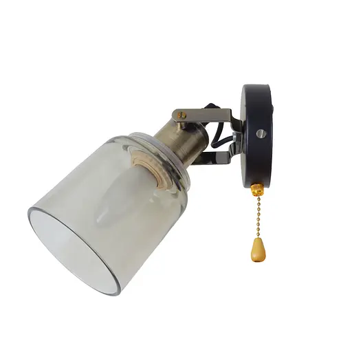 Бра Brille LK-687W/1 E27 AB/BK настінне накладне лофт - фото 6