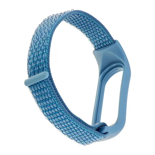 Ремешок Nylon Mi Band 3/4/5/6/7 Cape Синий - фото 2