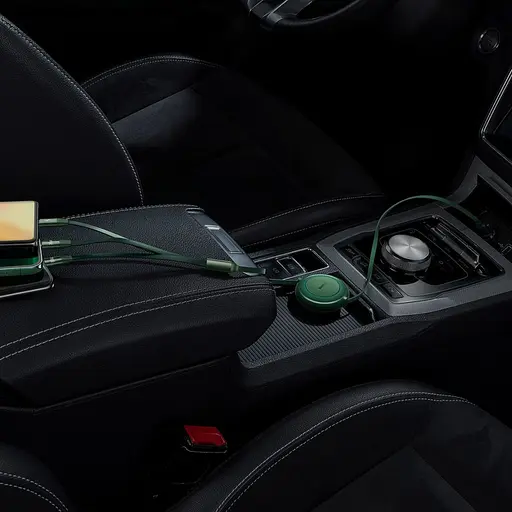 Кабель Baseus Bright Mirror 2 Series 3-in-1 (Micro USB+Lightning+Type-C) 100W (1.1m) blue - фото 5