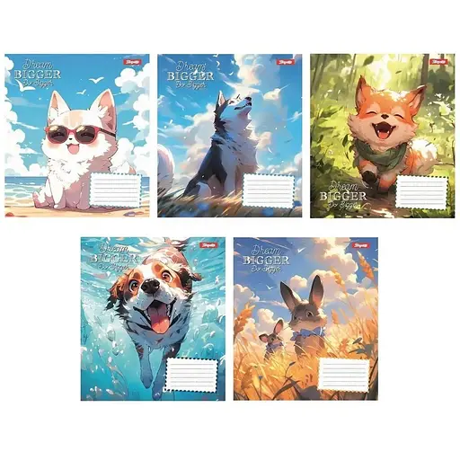 Зошит учнівський 1 Вересня 766914 Різнокольоровий (4823092283429)(SC)1 шт. в асортименті - фото 1