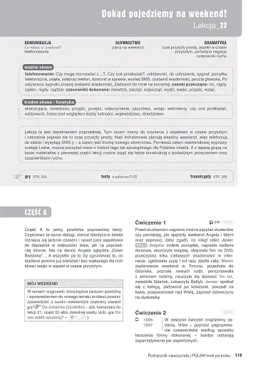 Polski, krok po kroku 1 (A1/A2) Podrecznik nauczyciela + kod dostępy - фото 3