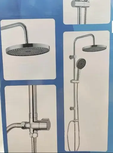 Душова система з тропічним душем Zegor WKT-2100 без змішувача 30412 - фото 2