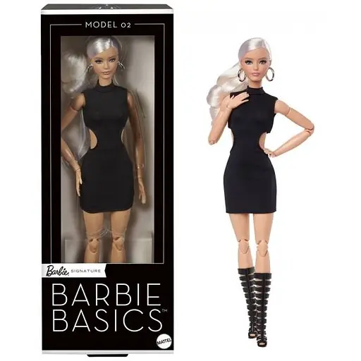 Лялька Barbie Signature Basics №2 попелястий блонд (JBH71) - фото 10