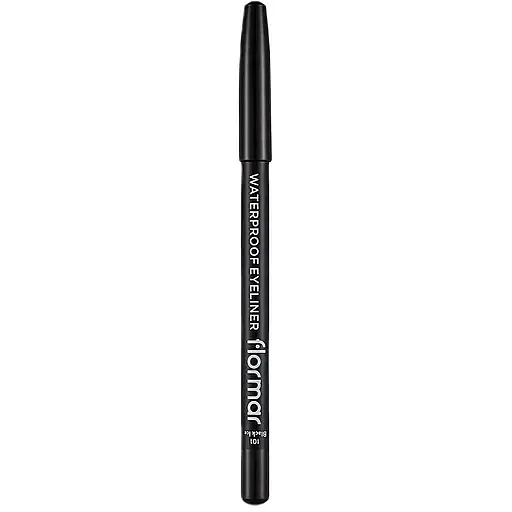 Водостойкий карандаш для глаз Flormar Waterproof Eyeliner тон 101 (Black Ice) 1.14 г - фото 1