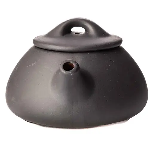 Иссинский чайник Трехрогий из печи, 190 мл - Коричневий - фото 2