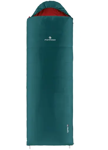 Спальний мішок Ferrino Lightec 950 SSQ/+5°C Green Left (86652NVVS) - фото 1