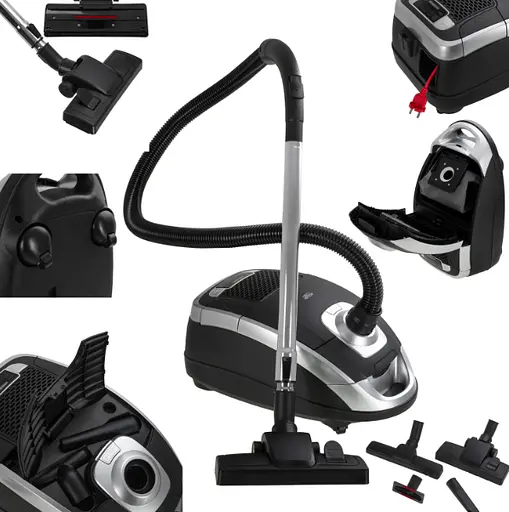 Пылесос Adler AD 7069 3200 Вт 3.5 л цифровое управление мешок 5 режимов фильтр дисплей EPA12 - фото 2