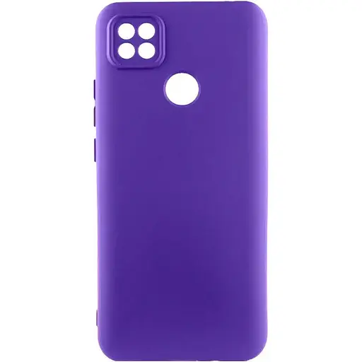 Чохол Silicone Cover Lakshmi Full Camera (AA) для Xiaomi Redmi 10A Синій / Iris