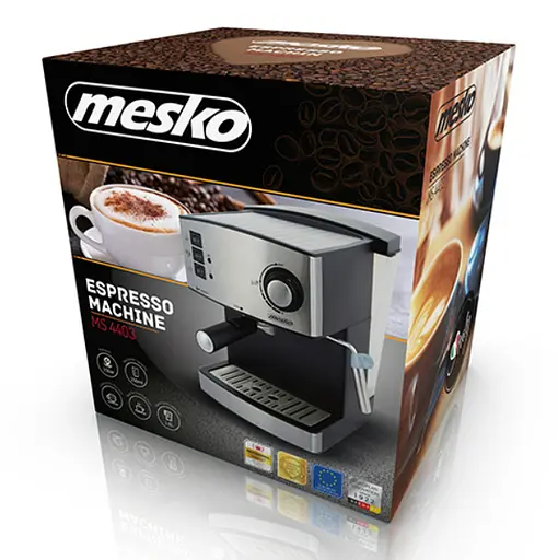 Кавомашина Еспресо-машина 850 Вт 15 бар Mesko MS 4403 - фото 7