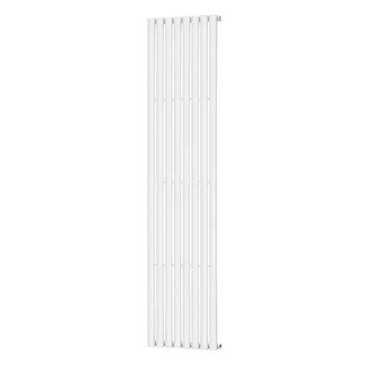 Вертикальний радіатор Navin Ellipse 480x1800-8, anticor, білий 10-012033-4880, Білий - фото 3