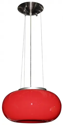 Люстра подвесная Brille E27 60W Red (BR-01506S/3)