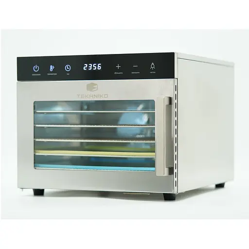 Дегідратор професійний Tekhniko DH-06H-SS нержавіюча сталь (6 лотків) - фото 2