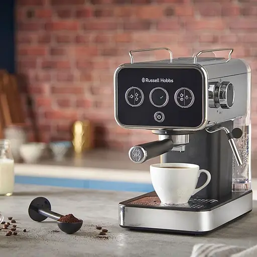 Кофеварка рожковая Russell Hobbs 26450-56 Distinctions черная - фото 2