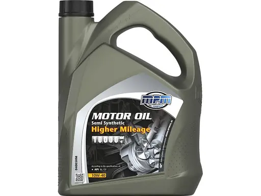 Моторна олива MPM Semi Synthetic Higher Mileage 10W40 5л (04005HM)