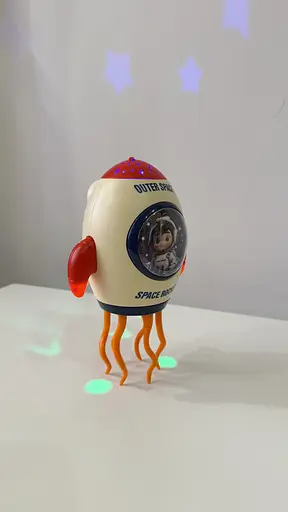 Музыкальная ракета танцует, музыка, проекция, парогенерация - фото 3