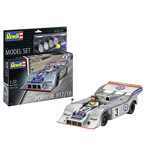 Сборная модель-копия Revell Автомобиль Porsche 917/10 1:32 (RVL-67738) - фото 1