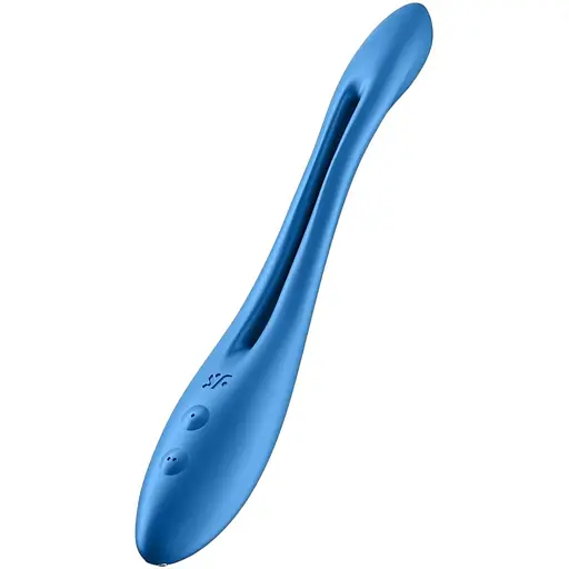 Универсальный гибкий вибратор для пар Satisfyer Elastic Game Dark Blue