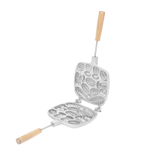 Набір з 2 форм для випікання горішків з начинкою та цілісного печива (грибочок, шишка, горішок), Ласунка 85192 - фото 8