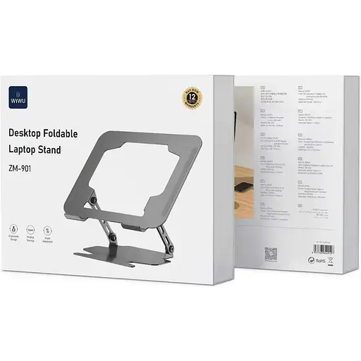 Підставка для ноутбука WiWU ZM-901 Grey [154707] - фото 3
