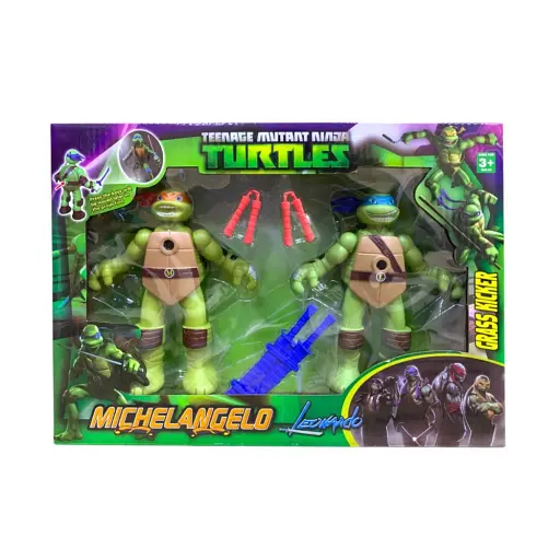 Набор героев Черепашки Ниндзя, 0811-1/2
