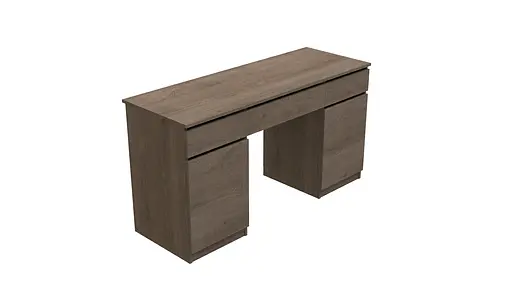 Стіл комп'ютерний Віто 2 Ferrum-decor 750x1400x500 ДСП Дуб Сонома Трюфель 16 мм (FRD-104834) - фото 4