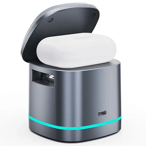 БЗП WIWU Wi-W024 3 in 1 wireless charger Grey - фото 3