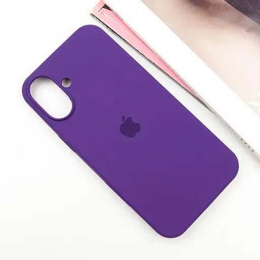 Чехол Epik Silicone Case Full Protective AA для Apple iPhone 16 Plus 6.7 Фиолетовый/Amethyst - фото 2