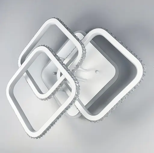 Потолочная светодиодная люстра с подсветкой RGB | Ст. A 77075-3 WT | Line F - фото 9