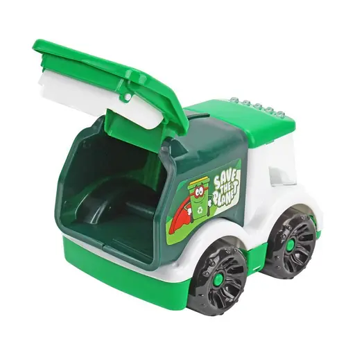 Дитяча ігрова машинка "Сміттєвоз" ТехноК 2185TXK 17,5х12х11,8 см - фото 5