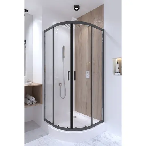 Душевая кабина Qtap Taurus BLA1099AC6 Clear, прозрачный, черный - фото 7