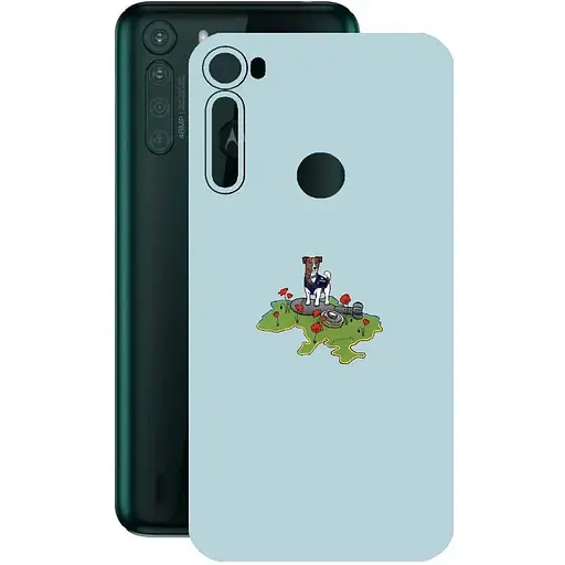 Защитная пленка StatusSKIN для Motorola One Fusion Plus Корпус Винил Патрон 2 - фото 1