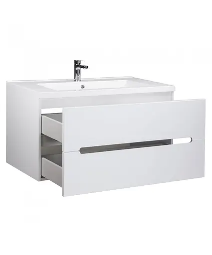 Тумба Мойдодир Octavio 100-A з умивальником Cosmopolitan 100 Білий - фото 7