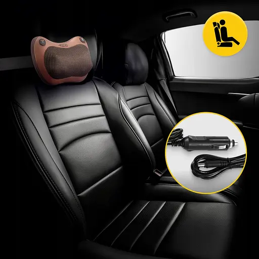 Подушка-масажер 4FIZJO Shiatsu Pro+ 4FJ0561 Brown (P-5907739319166) - фото 5